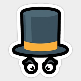 Confused Magician Sticker